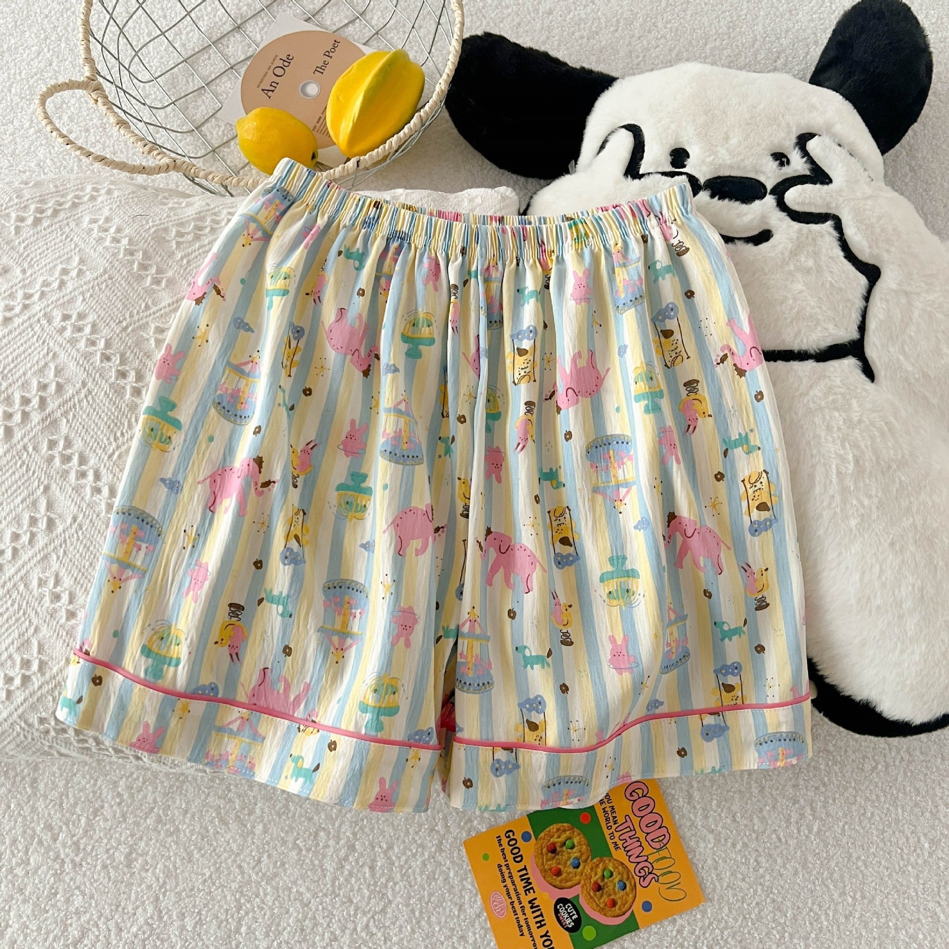 Midnight Circus Padded Nightsuit- 3pc set